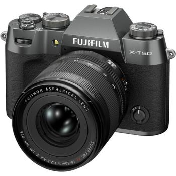 FUJIFILM X-T50 Mirrorless Camera with XF 16-50mm f/2.8-4.8 Lens (Charc