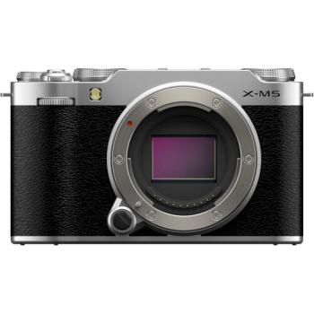 FUJIFILM X-M5 Mirrorless Camera (Body Silver)