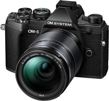 OM SYSTEM OM-5 Mirrorless Camera with 14-150mm f/4-5.6 II Lens (Black)