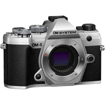 OM SYSTEM OM-5 Mirrorless Camera (Body Silver)