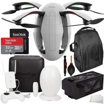 PowerVision PowerEgg Drone with 360 Panoramic 4K HD Camera and 3-Axis 