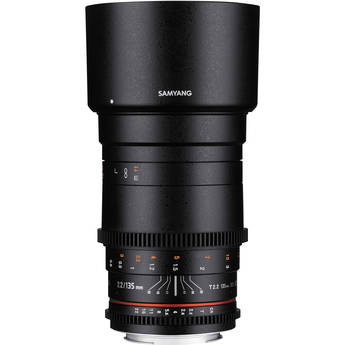 Samyang 135mm T2.2 AS UMC VDSLR II Lens for Nikon F Mount