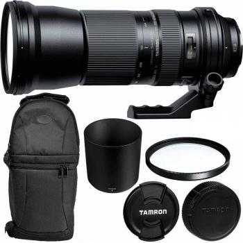 Tamron SP 150-600mm f/5-6.3 Di VC USD Lens for Nikon Accessory Bundle