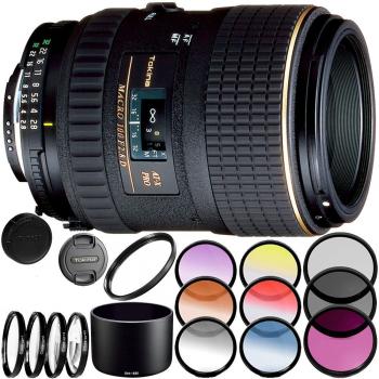 Tokina 100mm f/2.8 AT-X M100 AF Pro D Macro Autofocus Lens for Nikon A