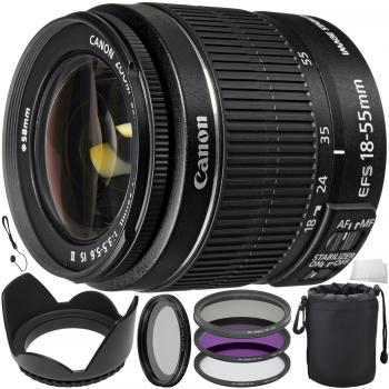 Canon EF-S 18-55mm f/3.5-5.6 IS II Lens Bundle - SlrHut.co.uk