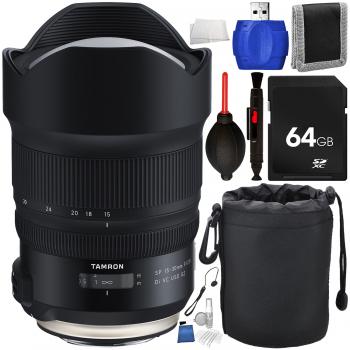 Tamron SP 15-30mm f/2.8 Di VC USD G2 Lens for Canon EF with Accessory 