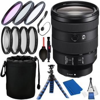 Sony FE 24-105mm f/4 G OSS Lens with Accessory Bundle