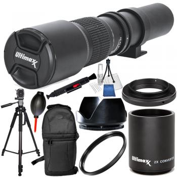 500mm F/8.0 Multi Coated High-Power Preset Telephoto Lens (for Canon) 