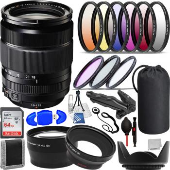 FujiFilm XF 18-135mm f/3.5-5.6 R LM OIS WR Lens - 16432853 with Access