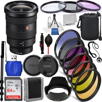 Sony Distagon T* FE 35mm f/1.4 ZA Lens - SEL35F14Z Must Have Bundle