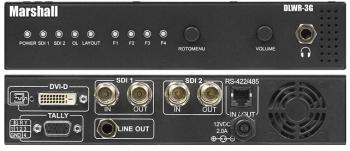 Marshall Broadcast DLWR-3G Quad Viewer 1RU DVI Output