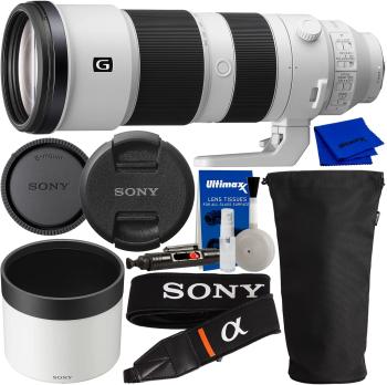 Sony FE 200-600mm F/5.6-6.3 G OSS Lens With Manufacturer Accessories (