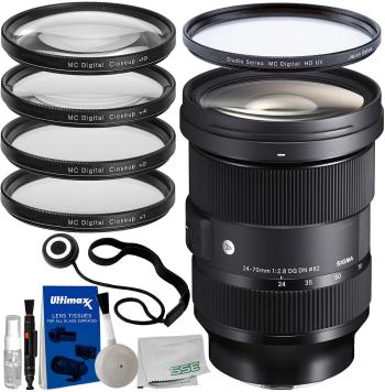 Sigma 24-70mm f/2.8 DG DN Art Lens for Sony E with Starter Accessory B