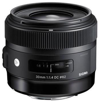 Sigma 30mm f/1.4 DC HSM Art Lens for Nikon (Black)