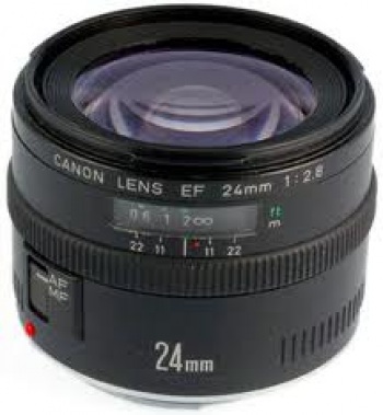 Canon Wide Angle EF 24mm f/2.8 Autofocus Lens