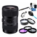 Sigma 18-35mm f/1.8 DC HSM Lens for Canon Accessory Bundle
