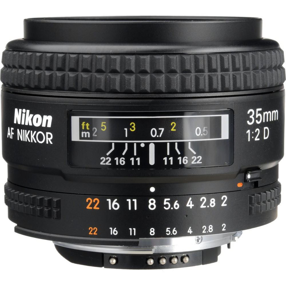Nikon Wide Angle AF Nikkor 35mm f/2.0D Autofocus Lens