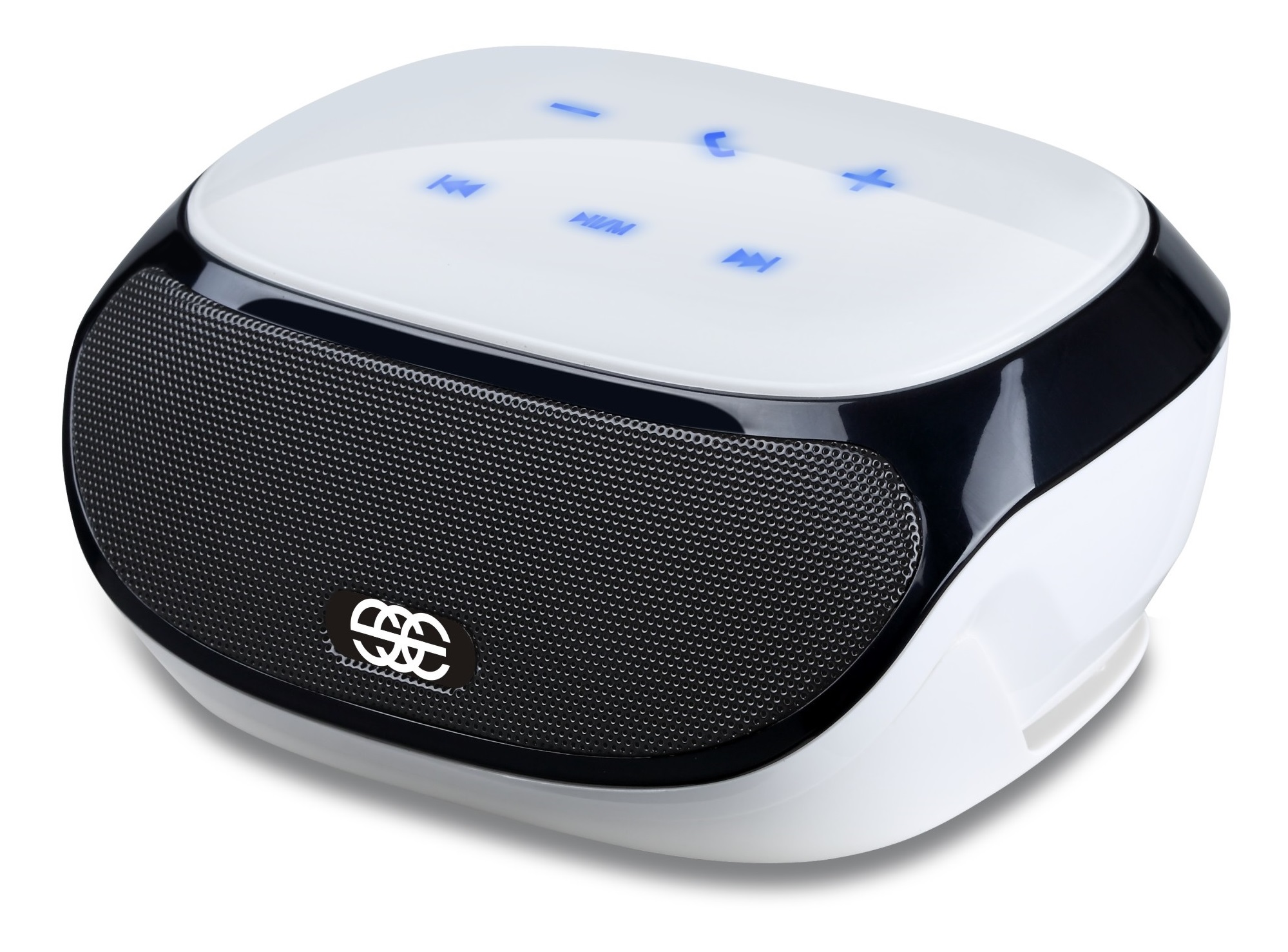HDFX FURY Bluetooth Portable Wireless Speaker (White)