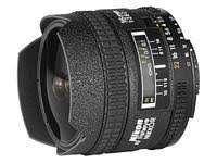 Nikon Fisheye AF Nikkor 16mm f/2.8D Autofocus Lens