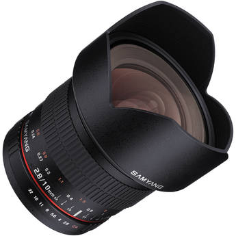 Samyang 10mm f/2.8 ED AS NCS CS Lens (Samsung NX Mount)