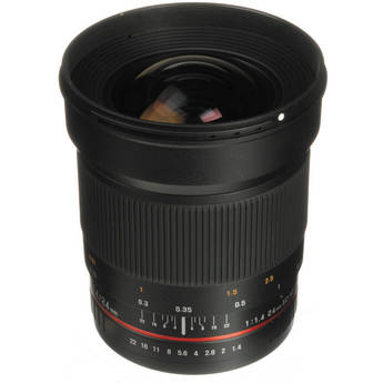 Samyang 24mm f/1.4 ED AS UMC Wide-Angle Lens for Olympus Four-Thirds