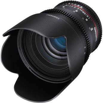 Samyang 50mm T1.5 AS UMC VDSLR II Lens for Nikon F Mount