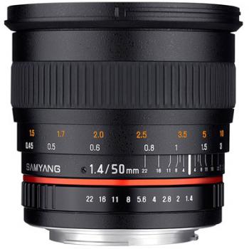 Samyang 50mm f1.4 AS UMC Lens - Nikon