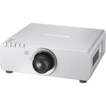 Panasonic PT-DX810S 1-Chip DLP Projector with Lens (Silver)