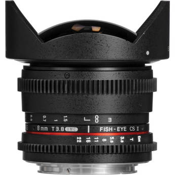 Samyang 8mm T3.8 UMC Fish-Eye CS II Lens (Sony A Mount) - SlrHut.co.uk